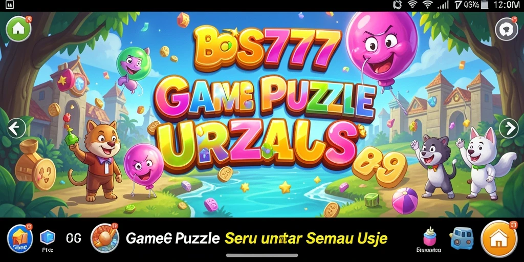 Tampilan gameplay yang menarik dalam permainan Puzzle.