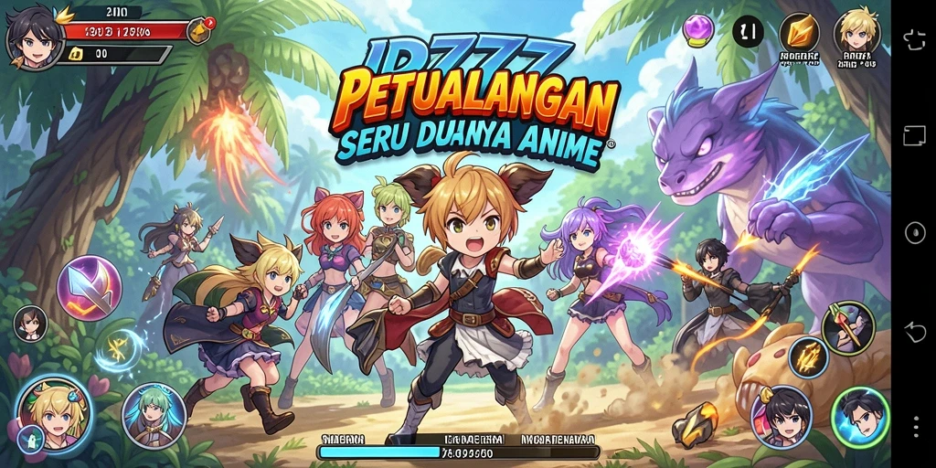 Tampilan gameplay ID777 yang memukau dari dunia Anime.