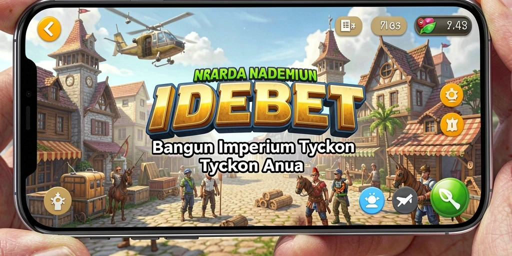 Tampilan gameplay <strong>IDEBET</strong> yang menarik dalam membangun bisnis Tycoon.