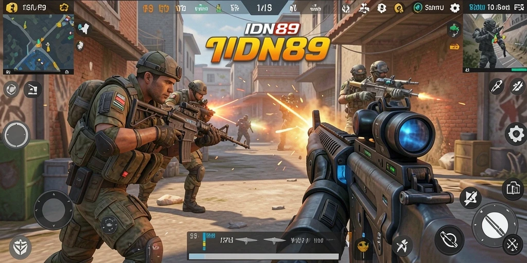 Tampilan gameplay seru di IDN89 dengan aksi menegangkan dan grafis yang memukau.