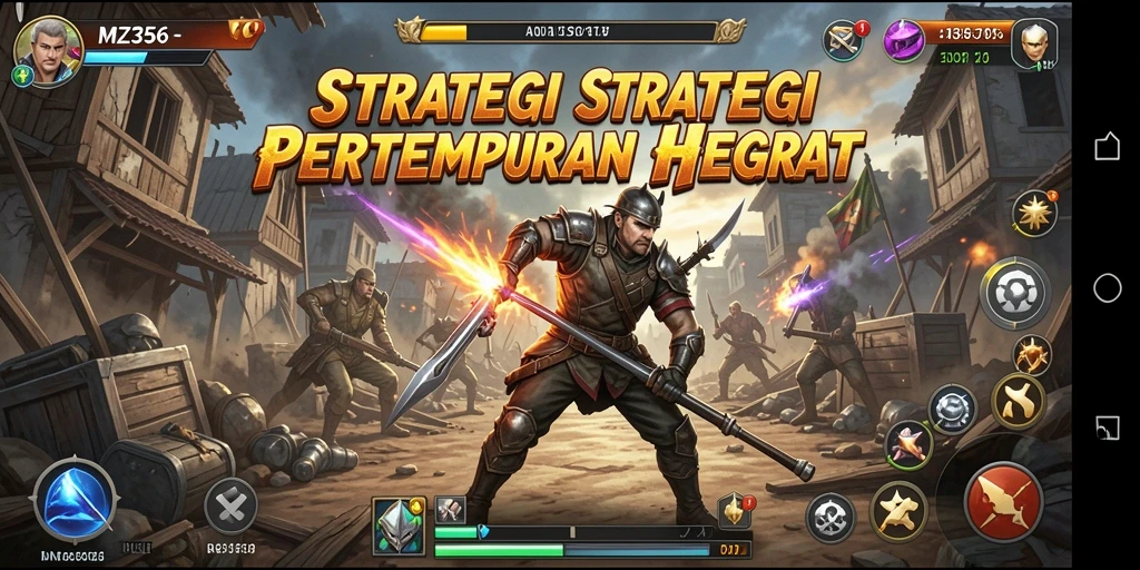 Tampilan gameplay menarik dalam MZ356 dengan grafik SLG yang memukau.