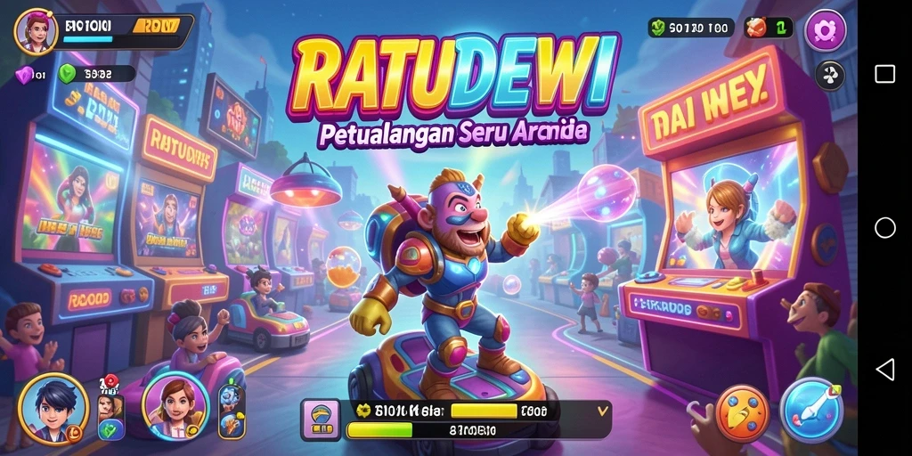 Screenshot gameplay dari RATUDEWI yang menunjukkan aksi seru dan tantangan menarik.