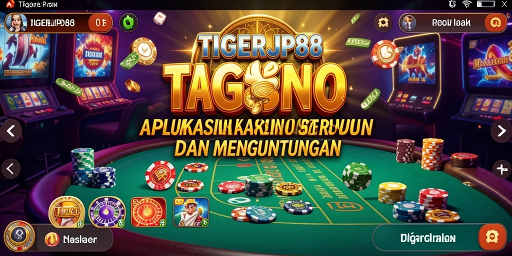 TIGERJP88 menampilkan gameplay Kasino yang seru dan menarik.