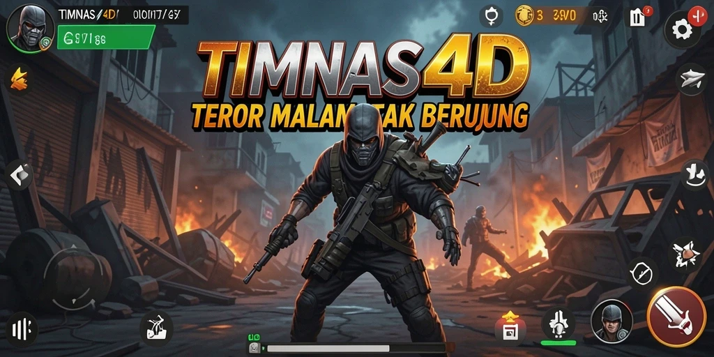 Gameplay menegangkan TIMNAS4D dengan kegelapan yang mencekam.